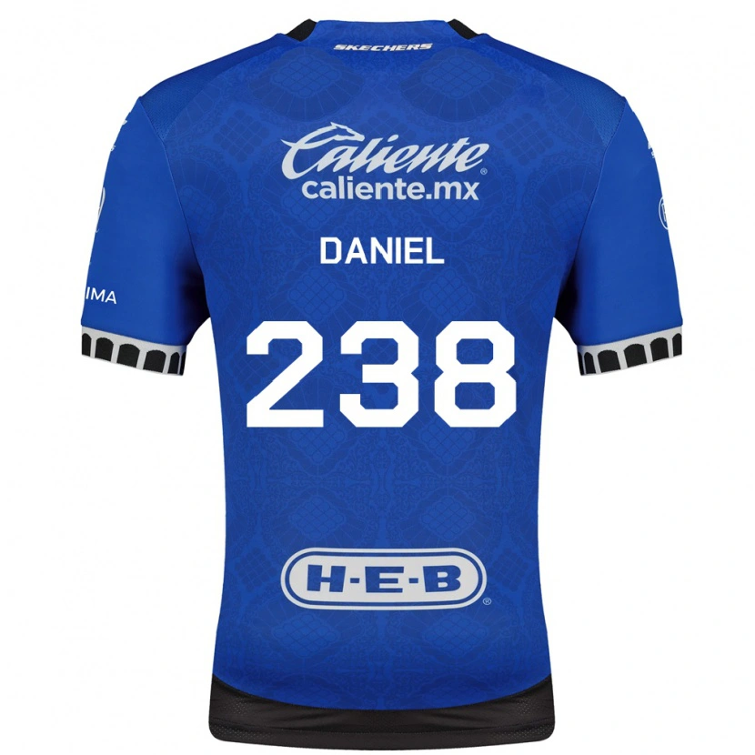 Danxen Heren Daniel De La Rosa #238 Koninklijk Blauw Wit Zwart Uitshirt Uittenue 2026/27 T-Shirt