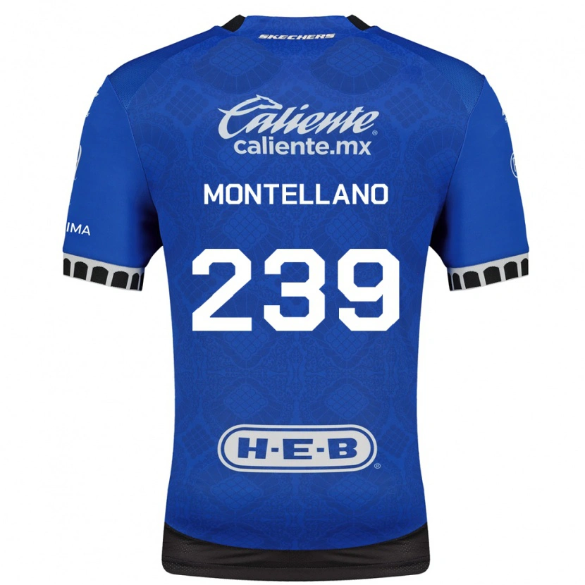 Danxen Heren Miguel Montellano #239 Koninklijk Blauw Wit Zwart Uitshirt Uittenue 2026/27 T-Shirt