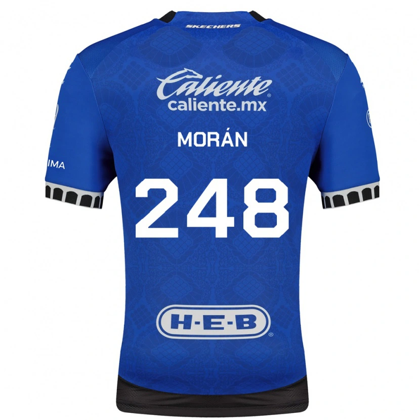 Danxen Heren Jorge Morán #248 Koninklijk Blauw Wit Zwart Uitshirt Uittenue 2026/27 T-Shirt