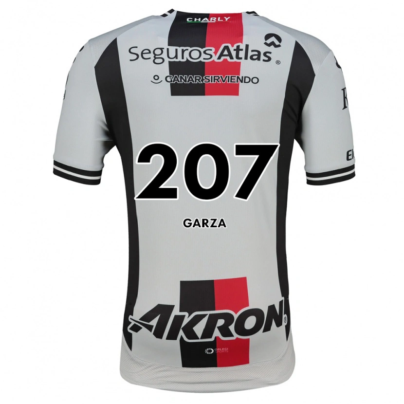 Danxen Heren Rodolfo Garza #207 Wit Rood Zwart Uitshirt Uittenue 2026/27 T-Shirt