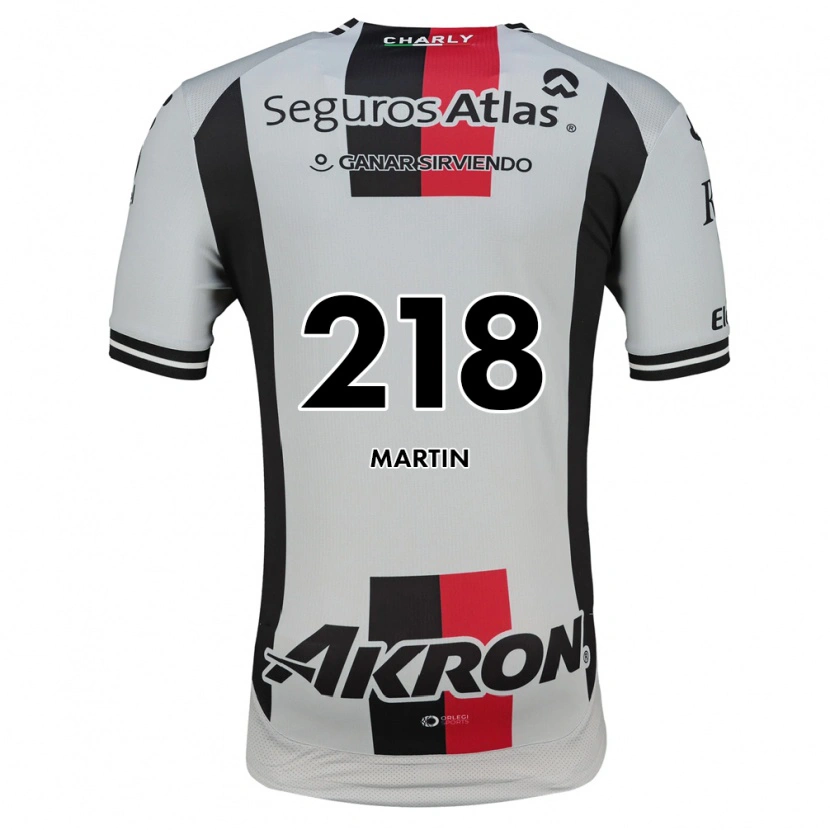 Danxen Heren Jorge San Martín #218 Wit Rood Zwart Uitshirt Uittenue 2026/27 T-Shirt