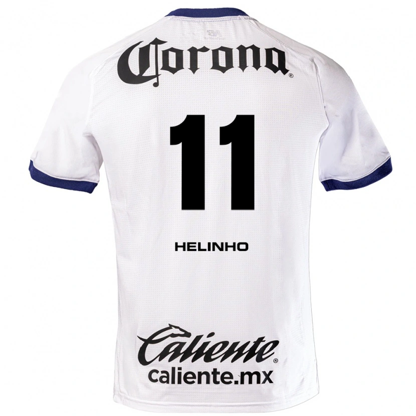 Danxen Heren Helinho #11 Wit Blauw Zwart Uitshirt Uittenue 2026/27 T-Shirt