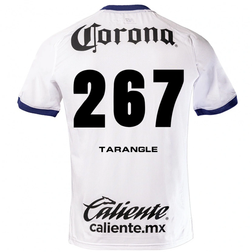 Danxen Heren Sebastián Tarangle #267 Wit Blauw Zwart Uitshirt Uittenue 2026/27 T-Shirt
