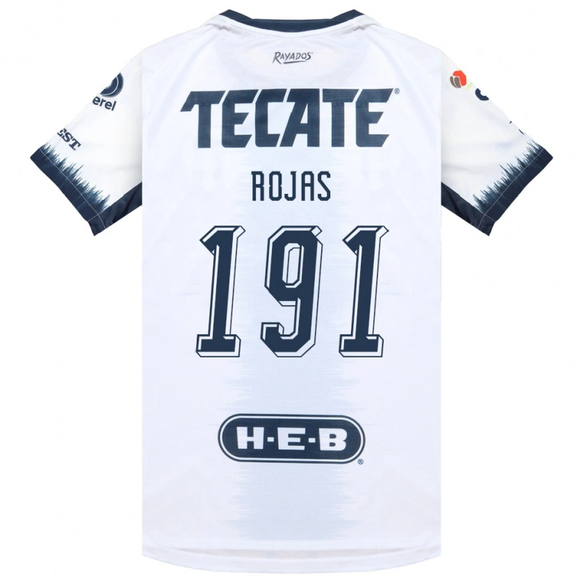 Danxen Heren Luis Rojas #191 Wit Inktblauw Rood Uitshirt Uittenue 2026/27 T-Shirt