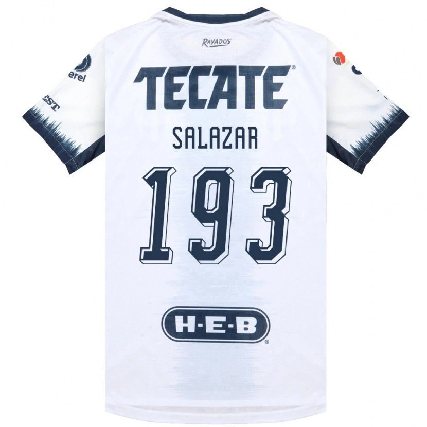 Danxen Heren Jofran Salazar #193 Wit Inktblauw Rood Uitshirt Uittenue 2026/27 T-Shirt