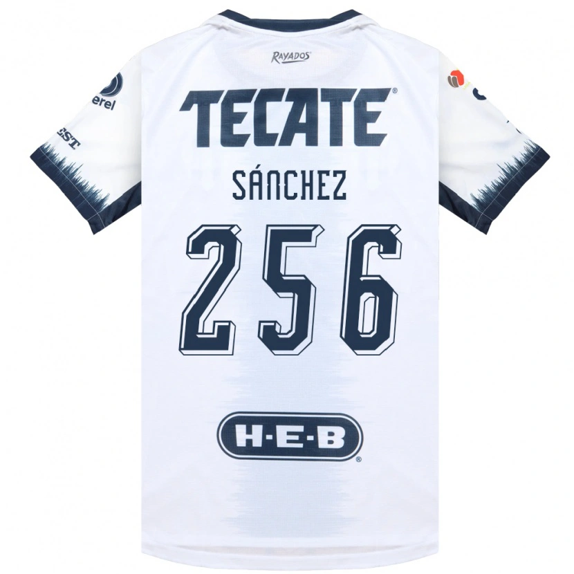 Danxen Heren Adán Sánchez #256 Wit Inktblauw Rood Uitshirt Uittenue 2026/27 T-Shirt