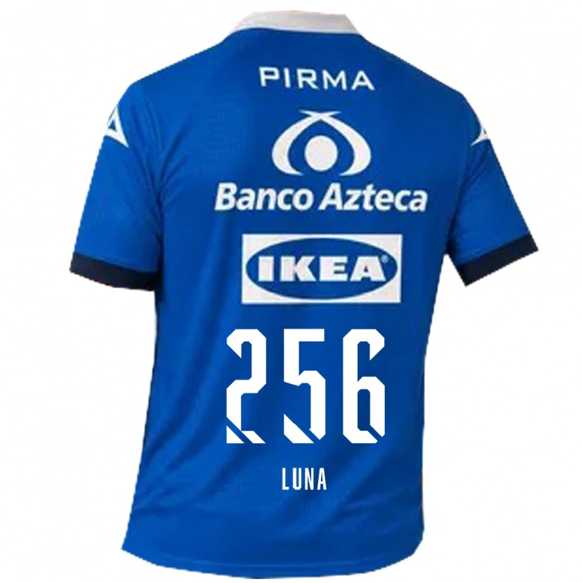 Danxen Heren Ángel Luna #256 Blauw Wit Uitshirt Uittenue 2026/27 T-Shirt