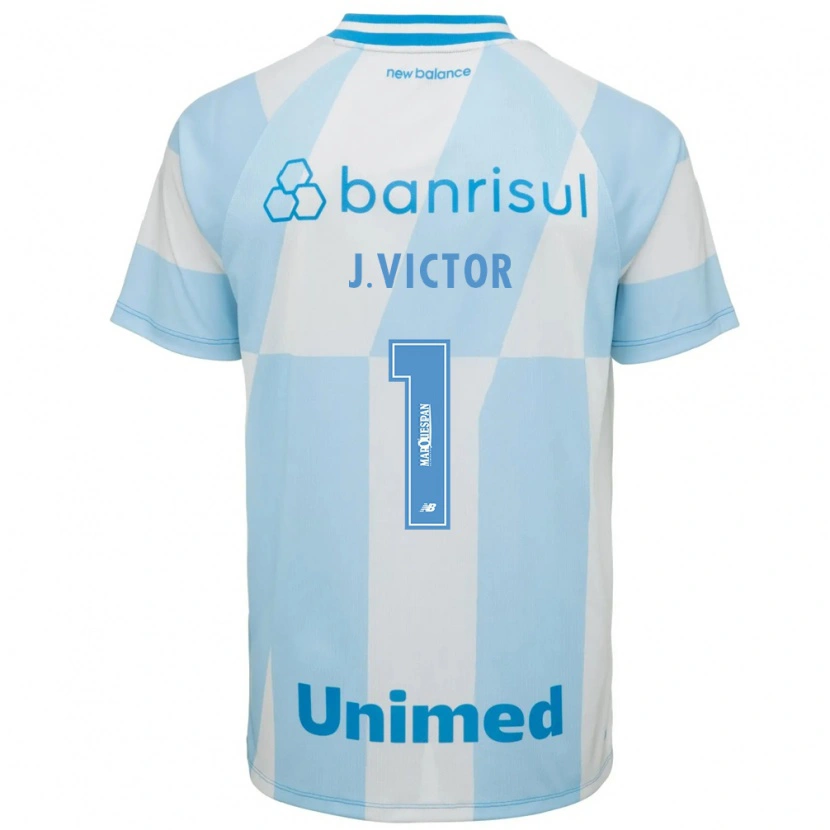 Danxen Heren João Victor #1 Lichtblauw Wit Uitshirt Uittenue 2026/27 T-Shirt