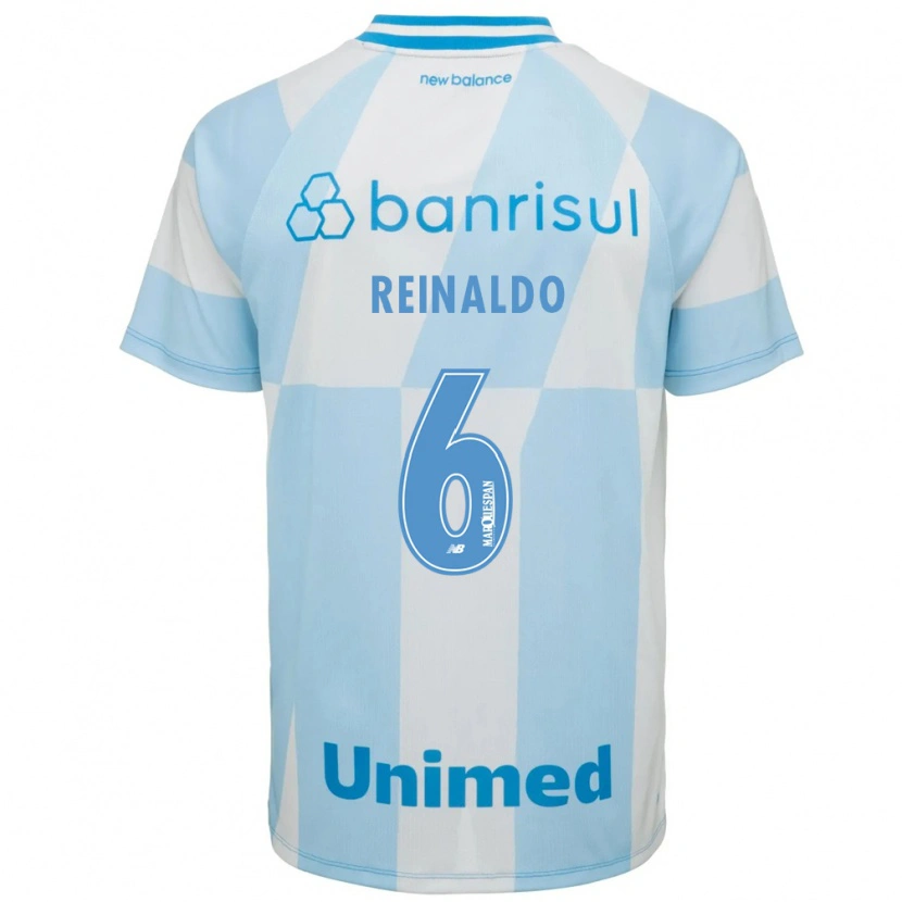 Danxen Heren Reinaldo #6 Lichtblauw Wit Uitshirt Uittenue 2026/27 T-Shirt