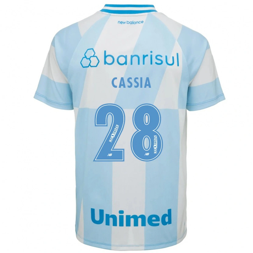 Danxen Heren Cássia #28 Lichtblauw Wit Uitshirt Uittenue 2026/27 T-Shirt