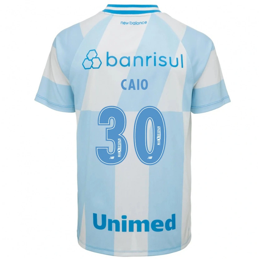 Danxen Heren Rodrigo Caio #30 Lichtblauw Wit Uitshirt Uittenue 2026/27 T-Shirt