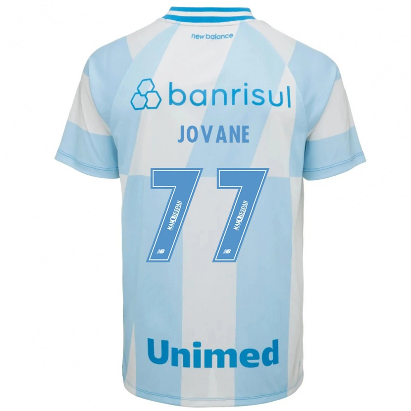 Danxen Heren Jovane Cabral #77 Lichtblauw Wit Uitshirt Uittenue 2026/27 T-Shirt
