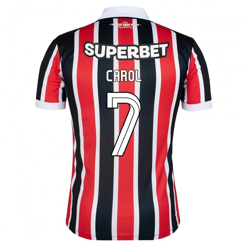Danxen Heren Carol #7 Rood Wit Zwart Uitshirt Uittenue 2026/27 T-Shirt