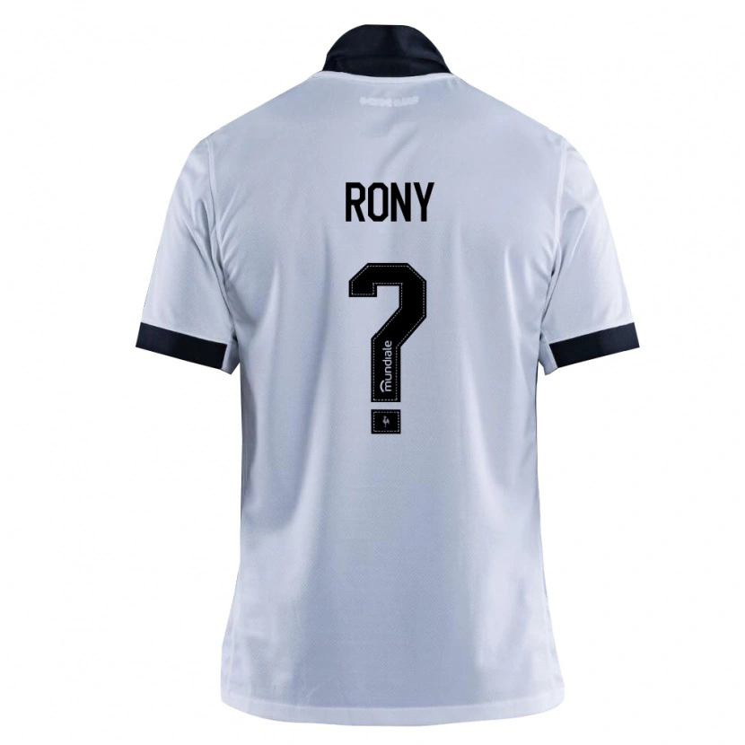 Danxen Heren Rony #0 Zwart Wit Uitshirt Uittenue 2026/27 T-Shirt