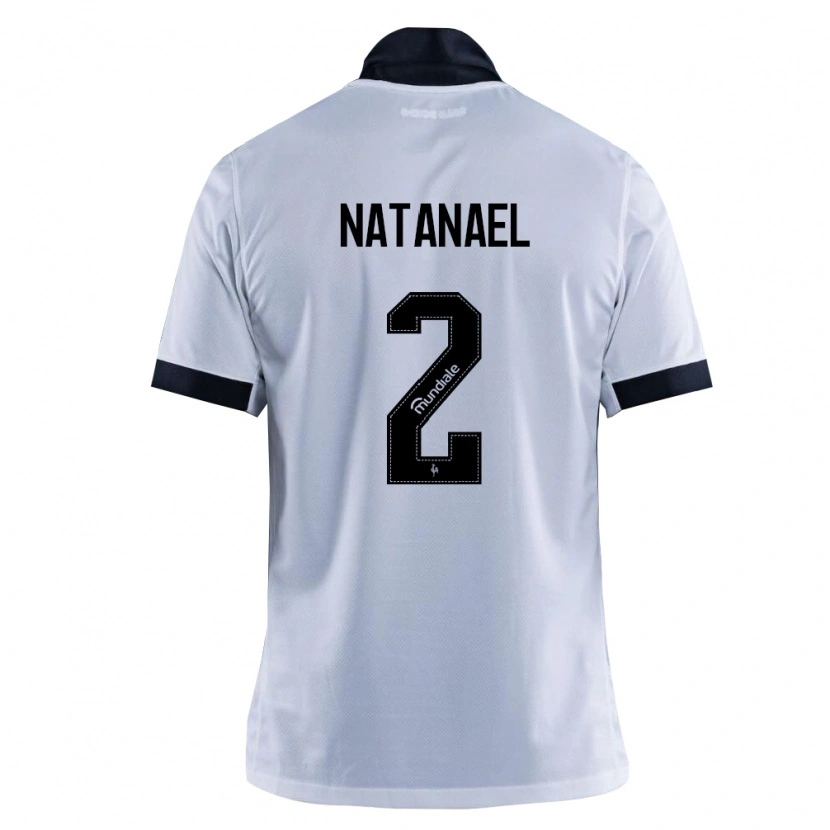 Danxen Heren Natanael Moreira Milouski #2 Zwart Wit Uitshirt Uittenue 2026/27 T-Shirt