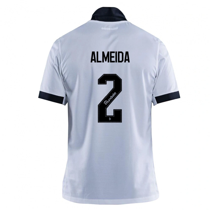 Danxen Heren Samuel Almeida #2 Zwart Wit Uitshirt Uittenue 2026/27 T-Shirt