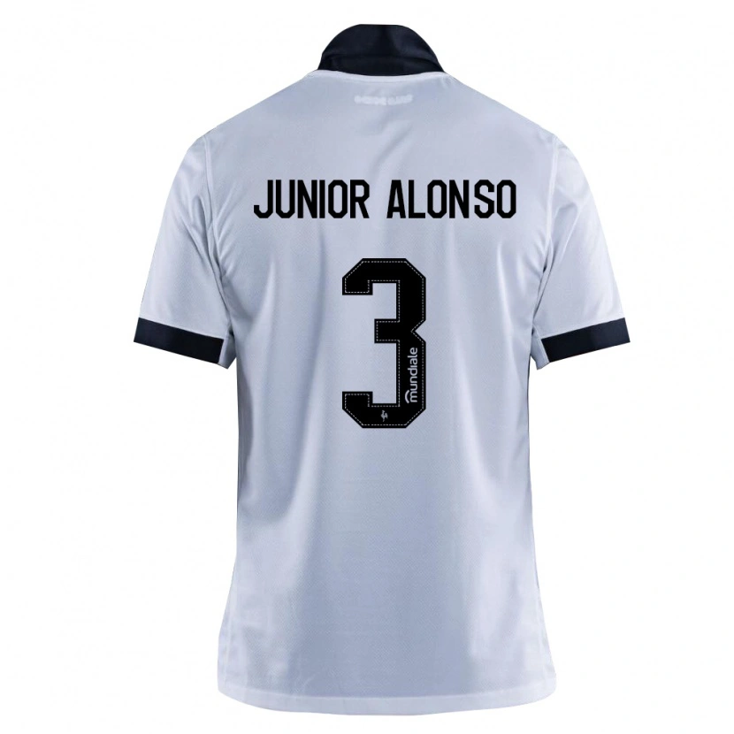 Danxen Heren Junior Alonso #3 Zwart Wit Uitshirt Uittenue 2026/27 T-Shirt