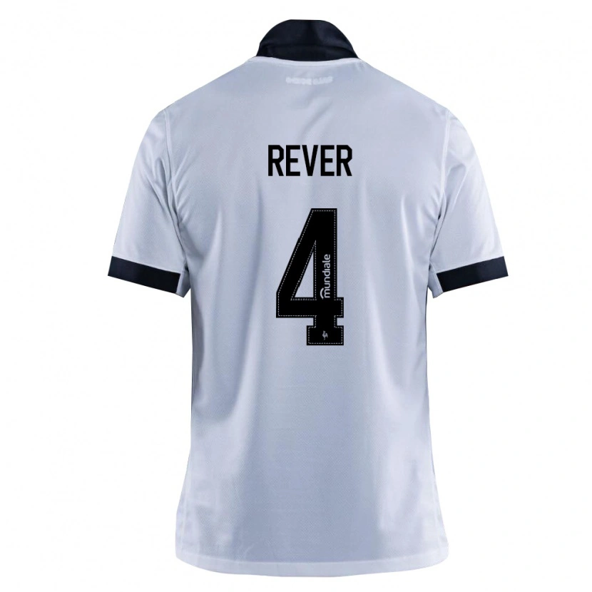Danxen Heren Rever #4 Zwart Wit Uitshirt Uittenue 2026/27 T-Shirt