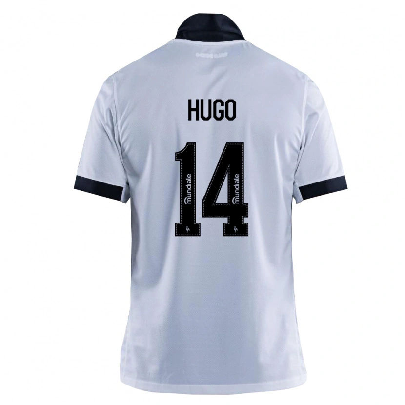 Danxen Heren Vitor Hugo #14 Zwart Wit Uitshirt Uittenue 2026/27 T-Shirt