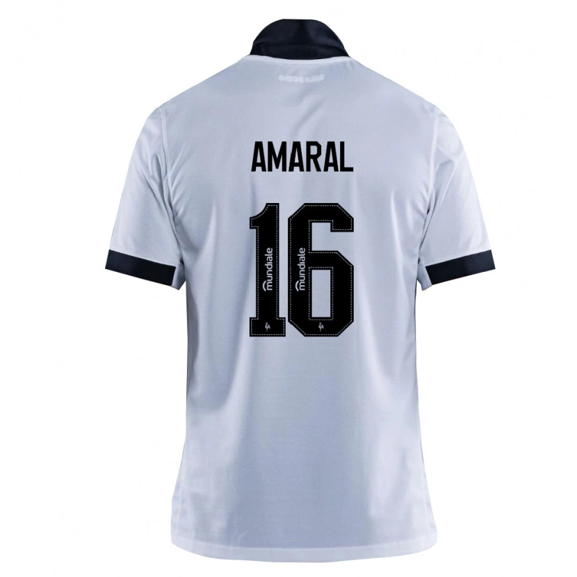 Danxen Heren Enzo Amaral #16 Zwart Wit Uitshirt Uittenue 2026/27 T-Shirt