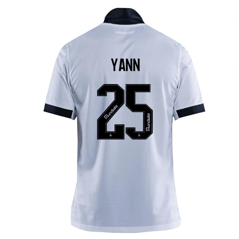 Danxen Heren Yann Neves #25 Zwart Wit Uitshirt Uittenue 2026/27 T-Shirt