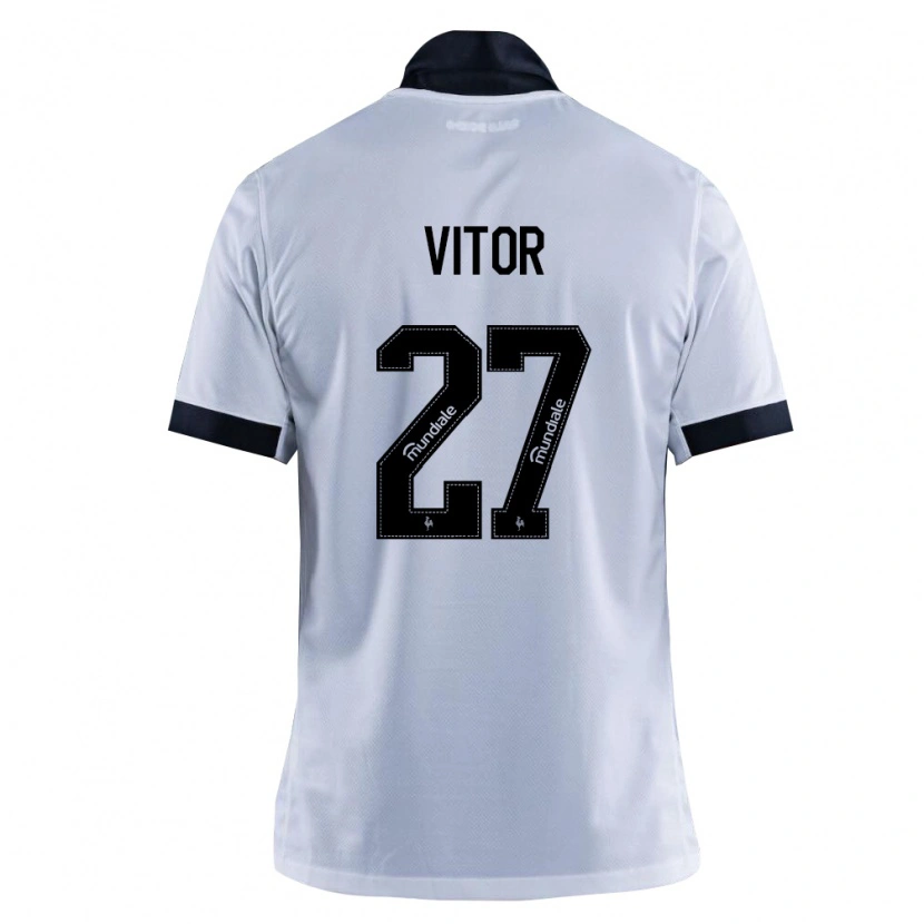 Danxen Heren Paulo Vitor #27 Zwart Wit Uitshirt Uittenue 2026/27 T-Shirt