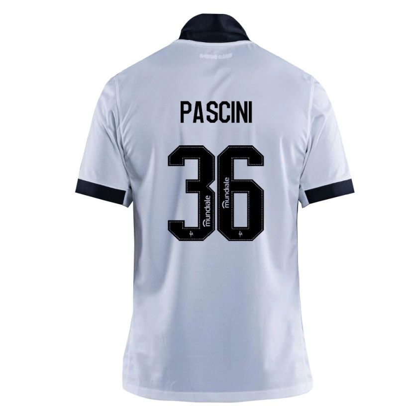 Danxen Heren Kauã Pascini #36 Zwart Wit Uitshirt Uittenue 2026/27 T-Shirt