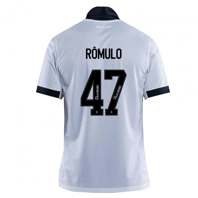 Danxen Heren Rômulo Helberte Pereira Júnior #47 Zwart Wit Uitshirt Uittenue 2026/27 T-Shirt