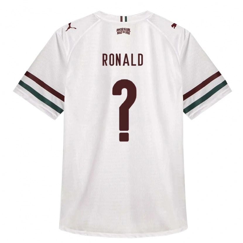 Danxen Heren Ronald Mateus De Souza #0 Wit Groen Bordeaux Rood Uitshirt Uittenue 2026/27 T-Shirt