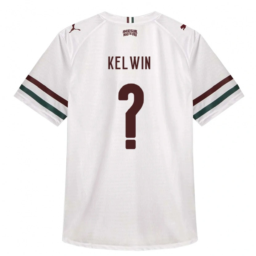 Danxen Heren Kelwin #0 Wit Groen Bordeaux Rood Uitshirt Uittenue 2026/27 T-Shirt