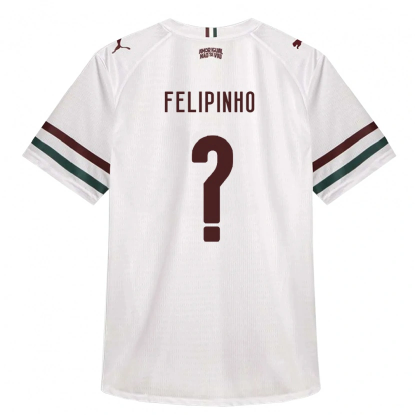 Danxen Heren Felipinho #0 Wit Groen Bordeaux Rood Uitshirt Uittenue 2026/27 T-Shirt