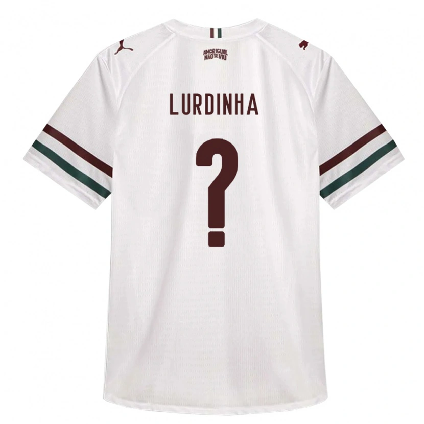 Danxen Heren Lurdinha #0 Wit Groen Bordeaux Rood Uitshirt Uittenue 2026/27 T-Shirt