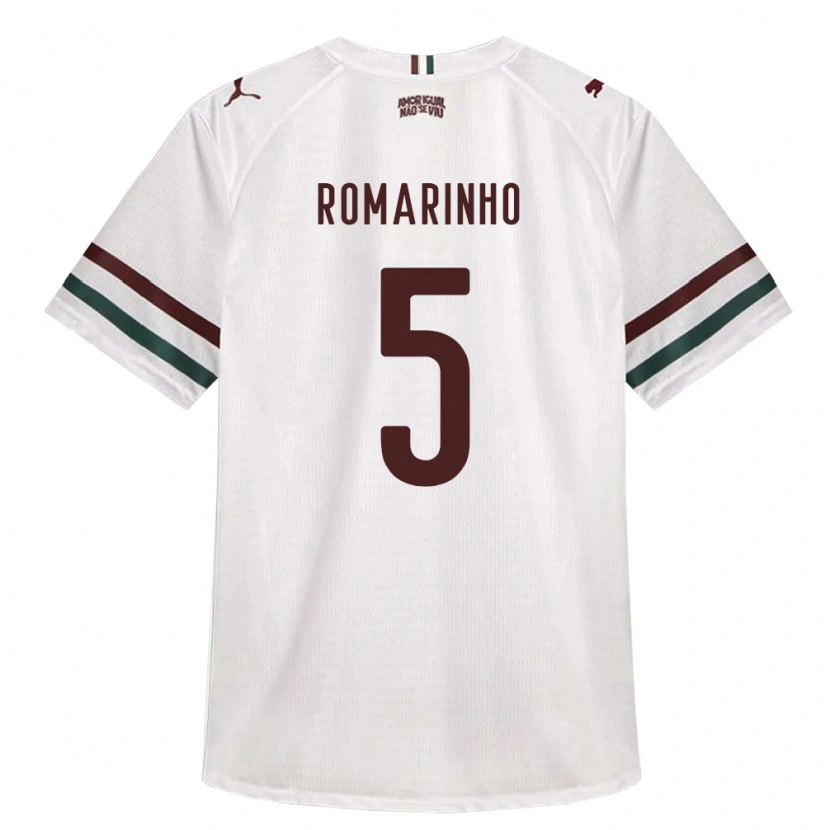 Danxen Heren Romarinho #5 Wit Groen Bordeaux Rood Uitshirt Uittenue 2026/27 T-Shirt
