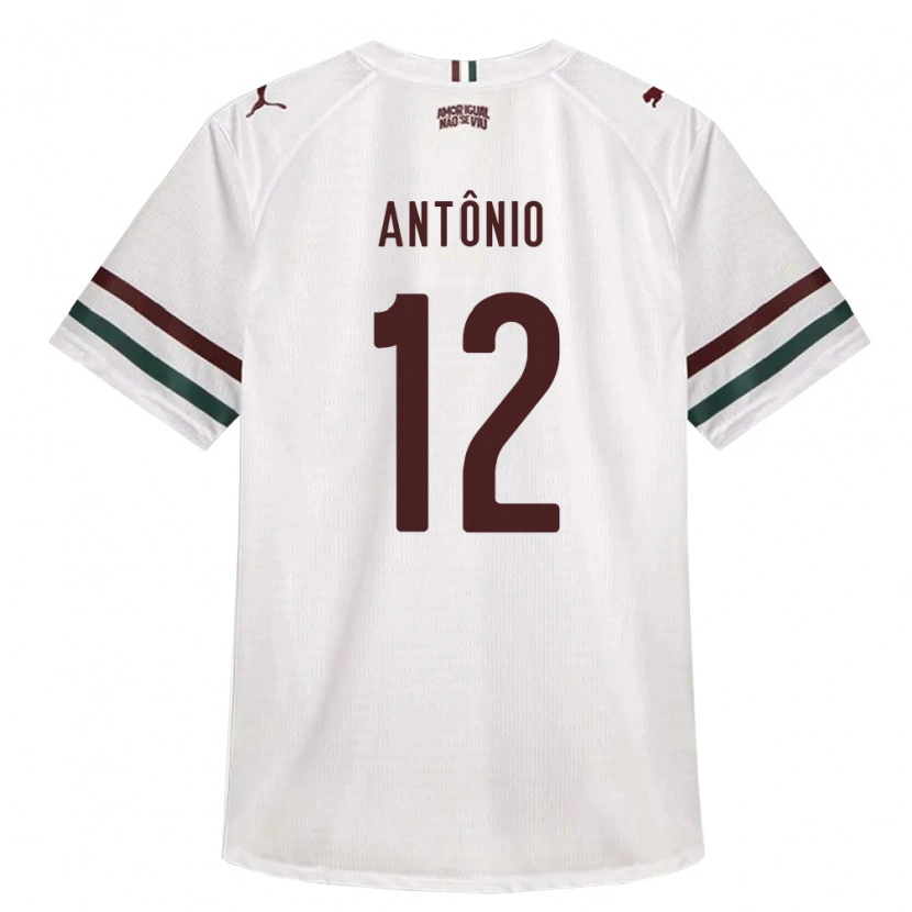 Danxen Heren Pedro Antônio #12 Wit Groen Bordeaux Rood Uitshirt Uittenue 2026/27 T-Shirt