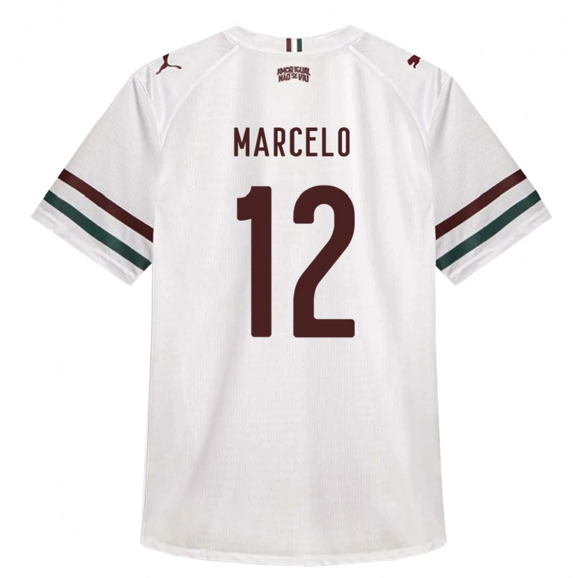 Danxen Heren Marcelo #12 Wit Groen Bordeaux Rood Uitshirt Uittenue 2026/27 T-Shirt