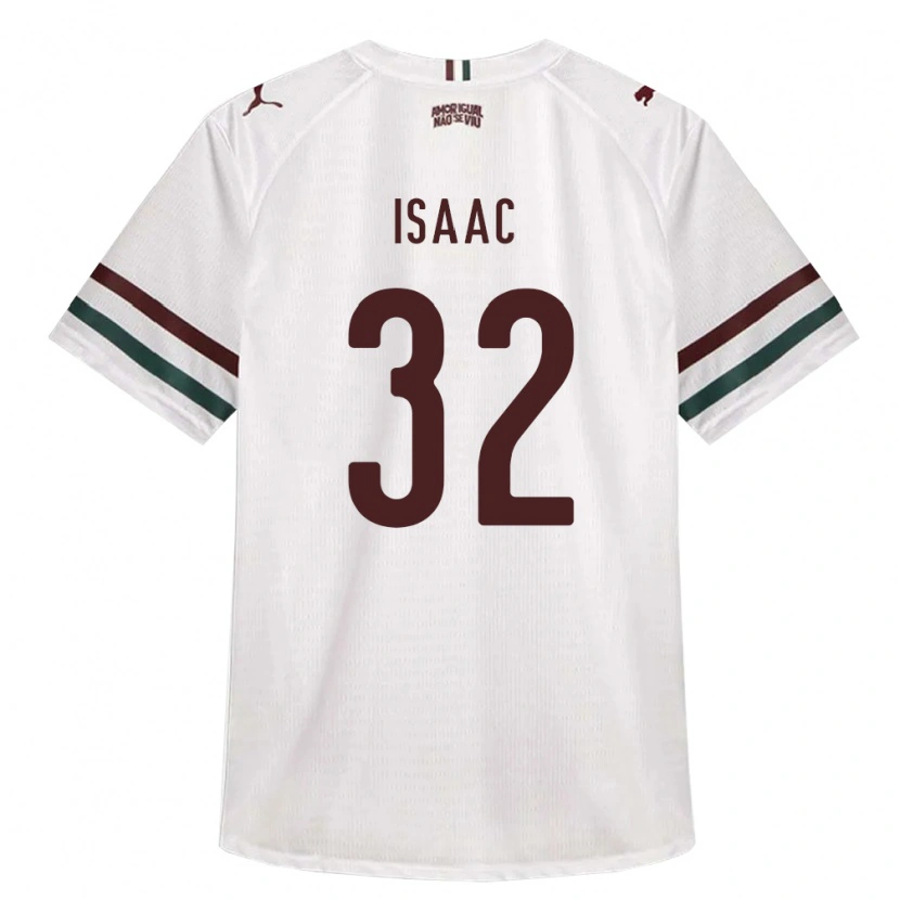 Danxen Heren Isaac #32 Wit Groen Bordeaux Rood Uitshirt Uittenue 2026/27 T-Shirt