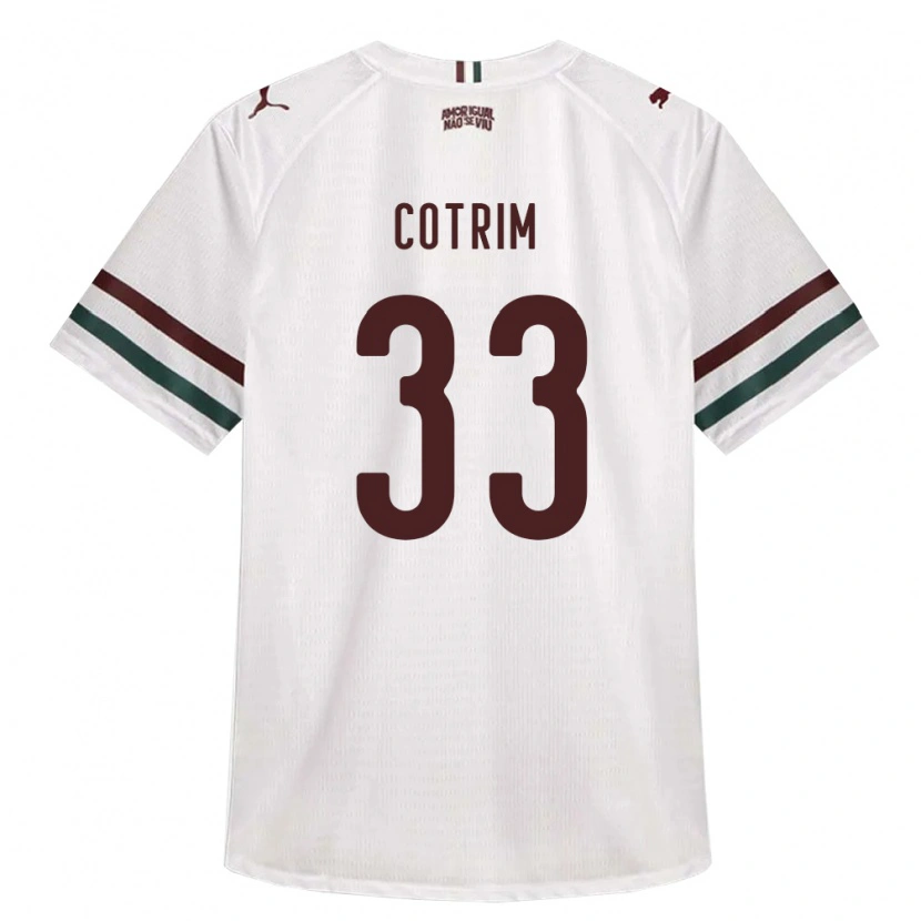 Danxen Heren Bruna Cotrim #33 Wit Groen Bordeaux Rood Uitshirt Uittenue 2026/27 T-Shirt