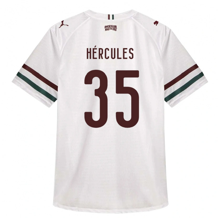 Danxen Heren Hércules Pereira Do Nascimento #35 Wit Groen Bordeaux Rood Uitshirt Uittenue 2026/27 T-Shirt