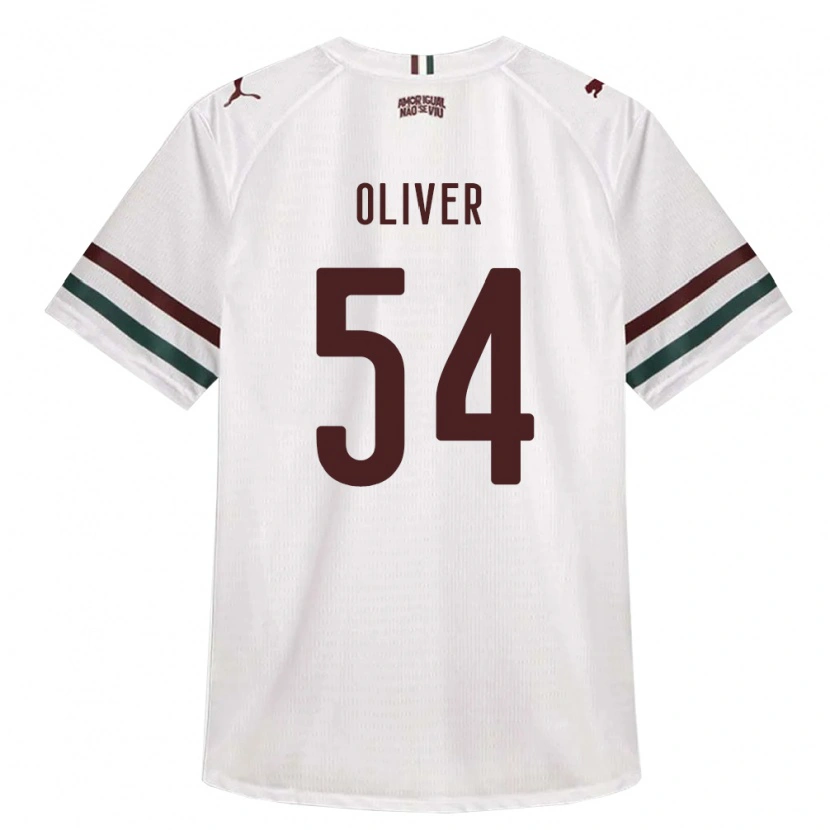 Danxen Heren Oliver Martins #54 Wit Groen Bordeaux Rood Uitshirt Uittenue 2026/27 T-Shirt