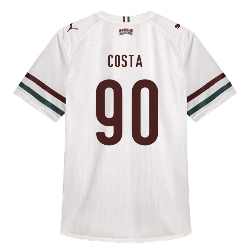 Danxen Heren Douglas Costa #90 Wit Groen Bordeaux Rood Uitshirt Uittenue 2026/27 T-Shirt