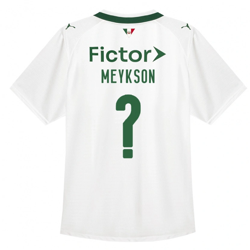 Danxen Heren Meykson Silmark Nascimento #0 Groen Wit Uitshirt Uittenue 2026/27 T-Shirt