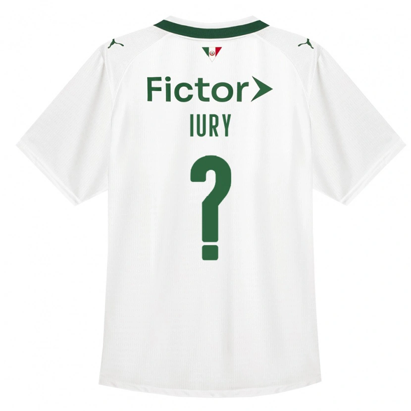 Danxen Heren Iury Salles Araujo Dos Santos #0 Groen Wit Uitshirt Uittenue 2026/27 T-Shirt