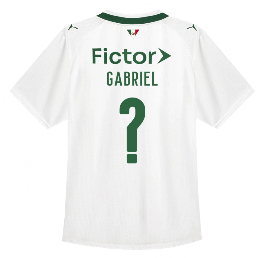 Danxen Heren João Gabriel #0 Groen Wit Uitshirt Uittenue 2026/27 T-Shirt