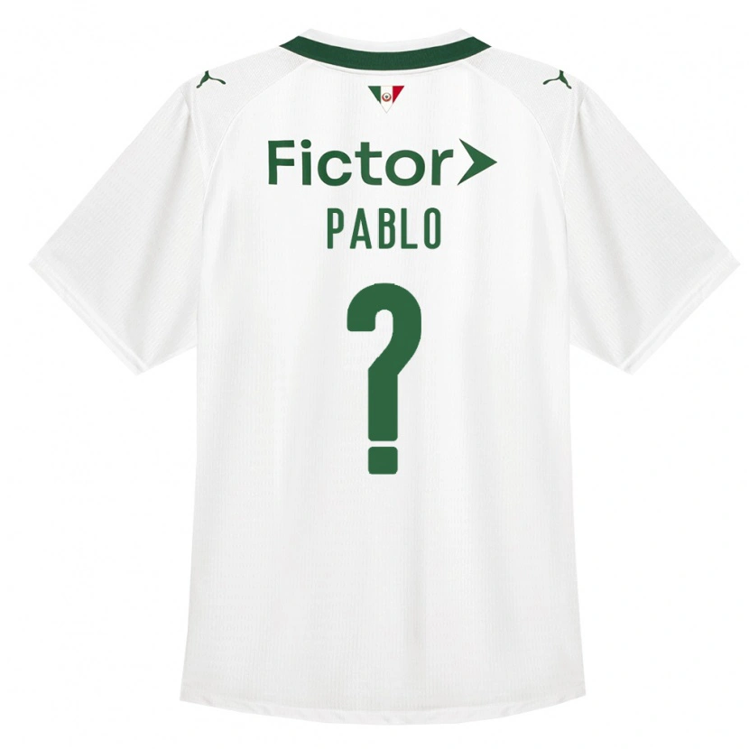 Danxen Heren Ruan Pablo #0 Groen Wit Uitshirt Uittenue 2026/27 T-Shirt