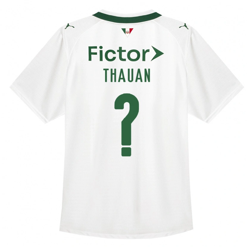 Danxen Heren Thauan Da Silva Eugênio #0 Groen Wit Uitshirt Uittenue 2026/27 T-Shirt