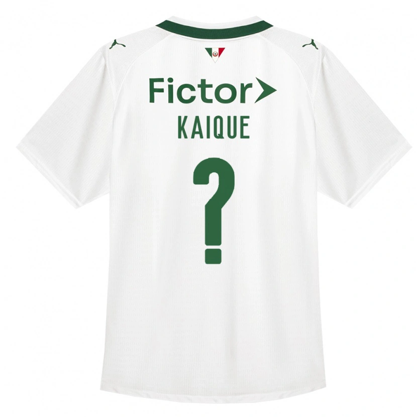 Danxen Heren Kaique Gabriel Da Conceição #0 Groen Wit Uitshirt Uittenue 2026/27 T-Shirt