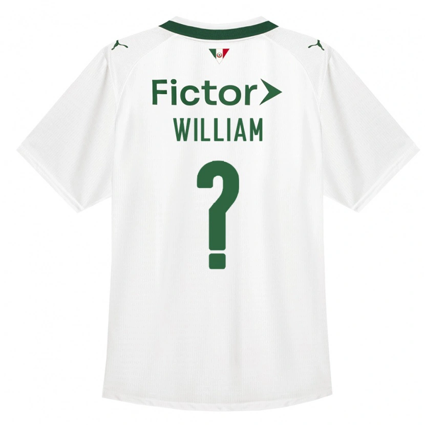 Danxen Heren William #0 Groen Wit Uitshirt Uittenue 2026/27 T-Shirt