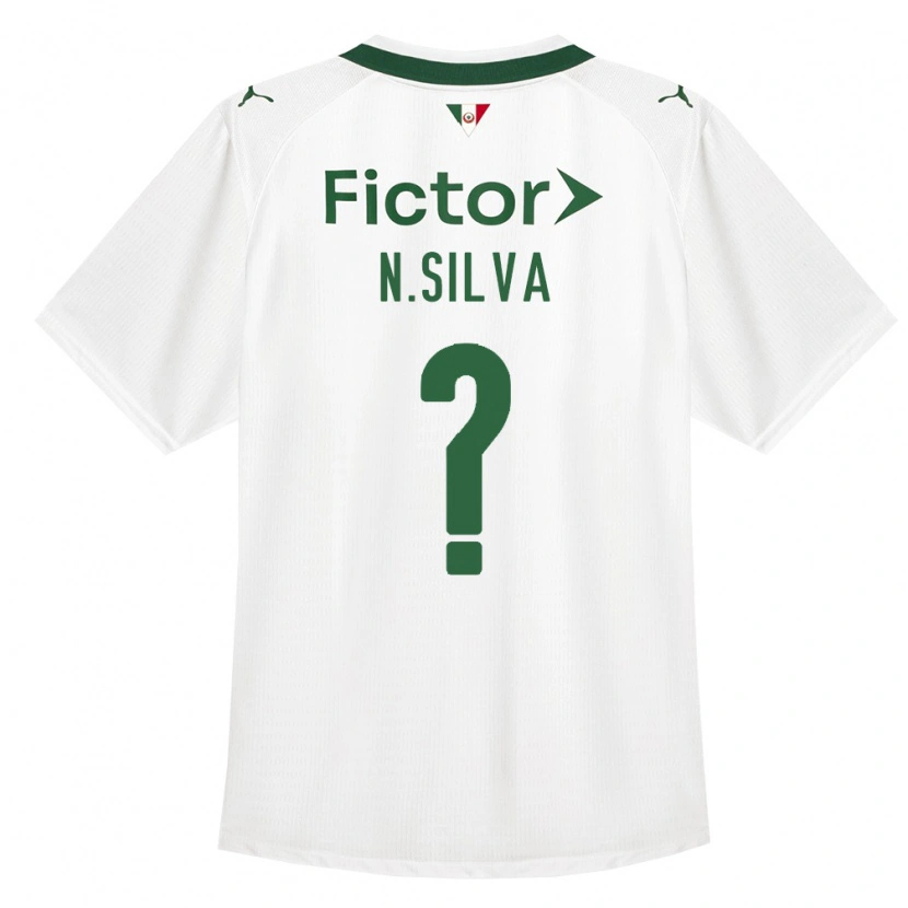 Danxen Heren Ney Silva #0 Groen Wit Uitshirt Uittenue 2026/27 T-Shirt