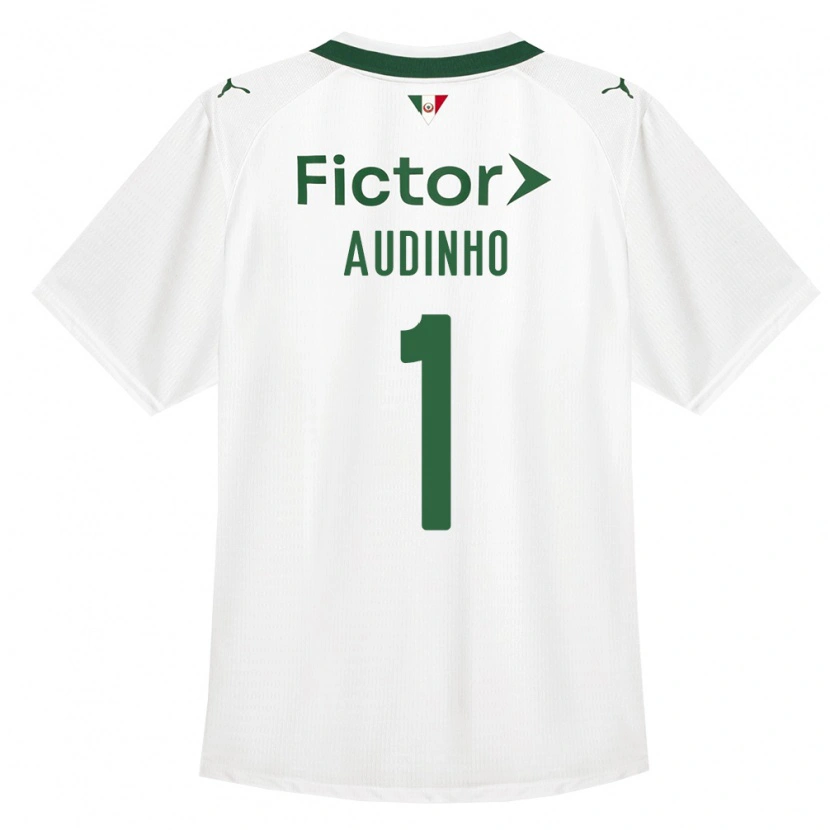 Danxen Heren Audo Ventilari Albuquerque Da Costa #1 Groen Wit Uitshirt Uittenue 2026/27 T-Shirt