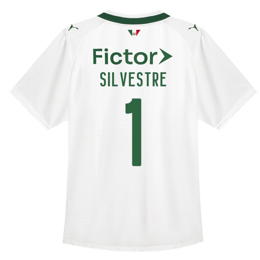 Danxen Heren Vinicius Silvestre #1 Groen Wit Uitshirt Uittenue 2026/27 T-Shirt